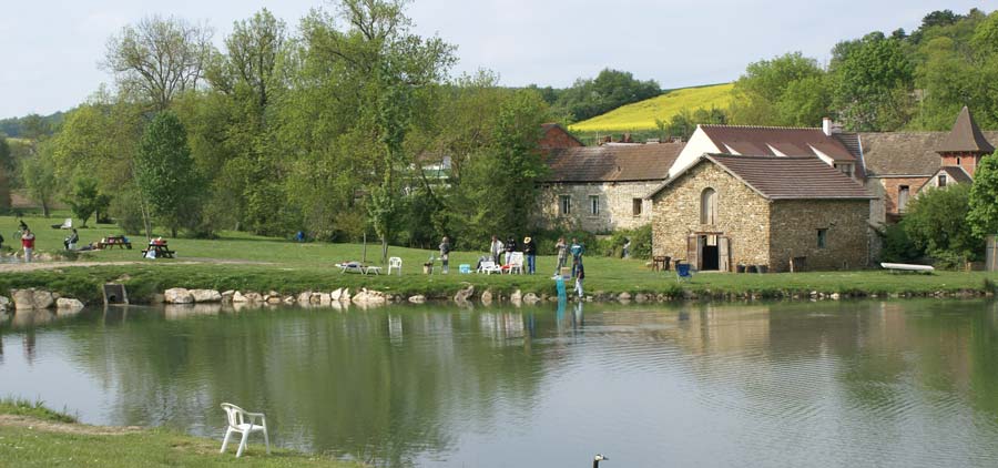 Etang de pche & Ferme du Moulin du Haubert